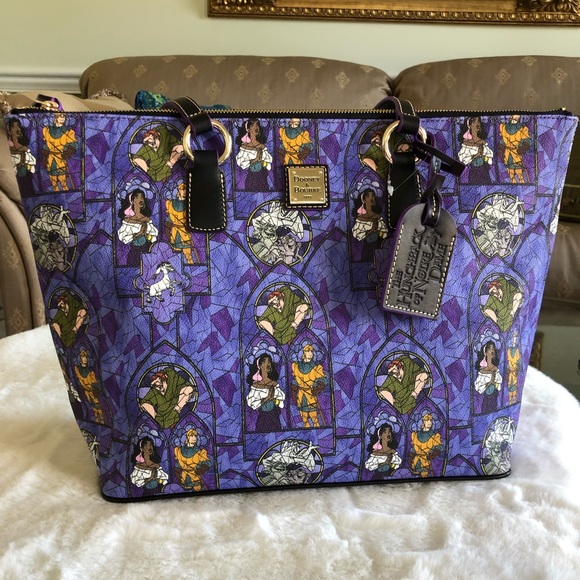 Disney Dooney & Bourke Hunchback Anniversary Tote - Picture 3 of 11